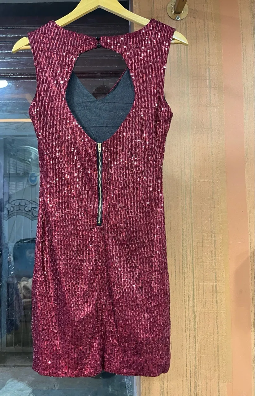 Sparkling Pink Sequin Blouse view 3