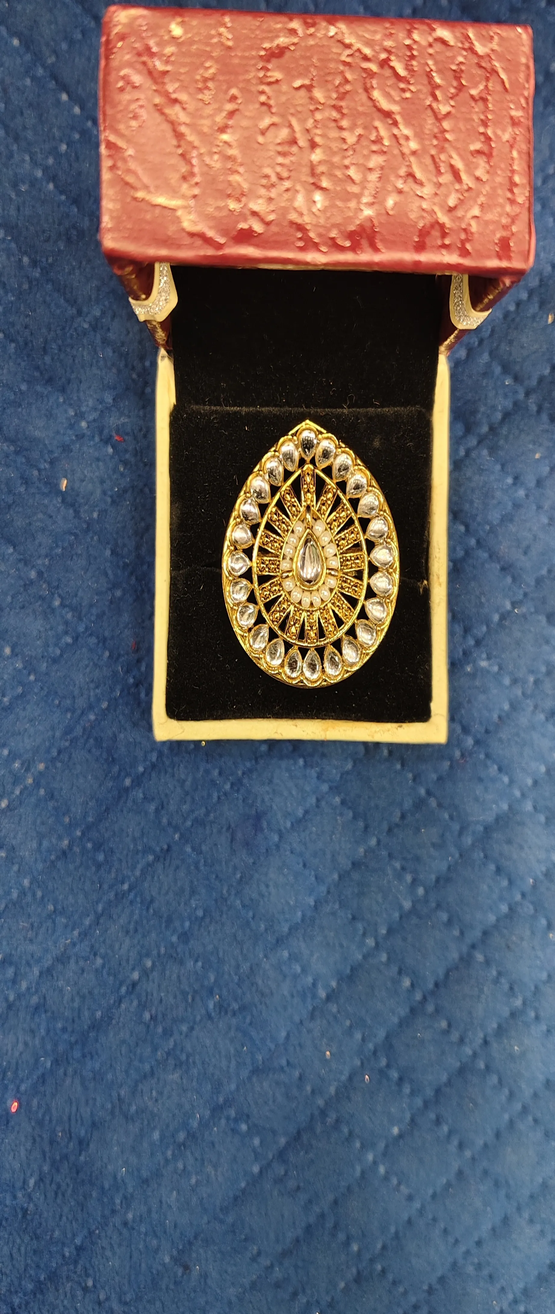Gold Plated  Kundan view 2