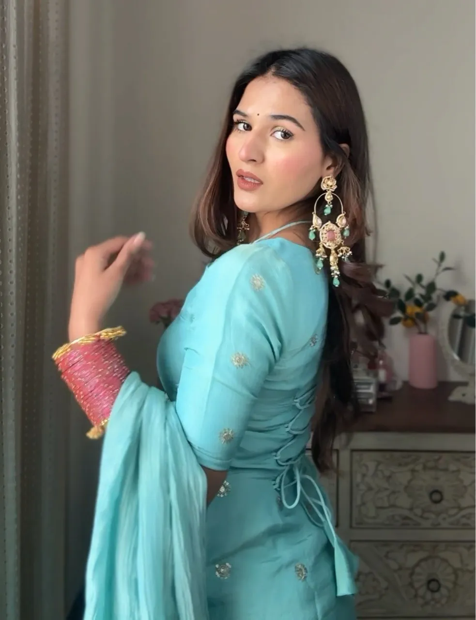 ‘Gulnoor’ Sky Blue view 5
