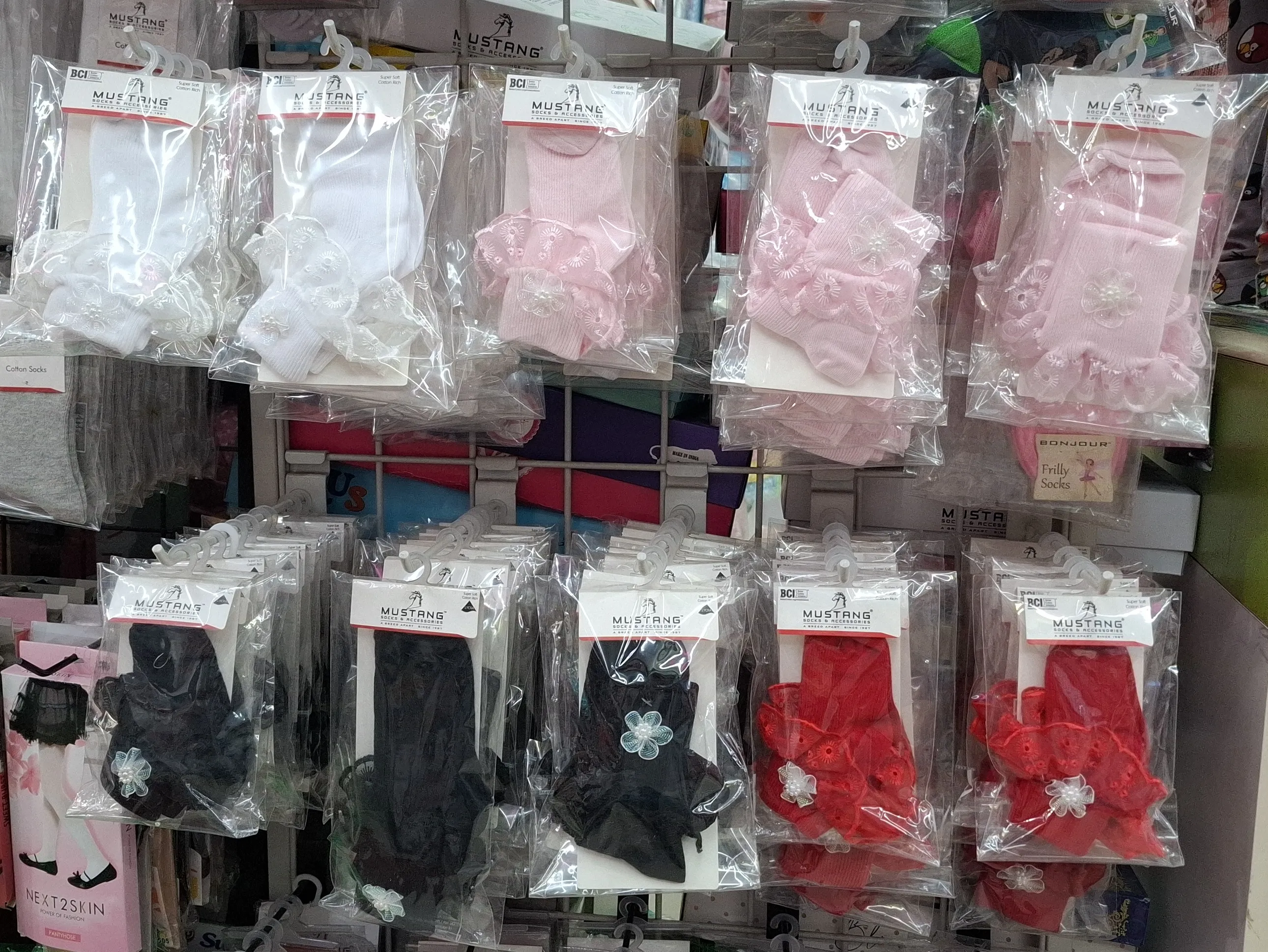 Mustang Frilly Socks view 2