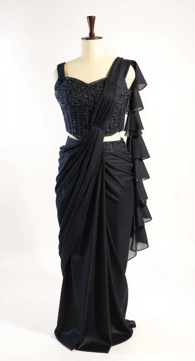 Designer Saree view 2
