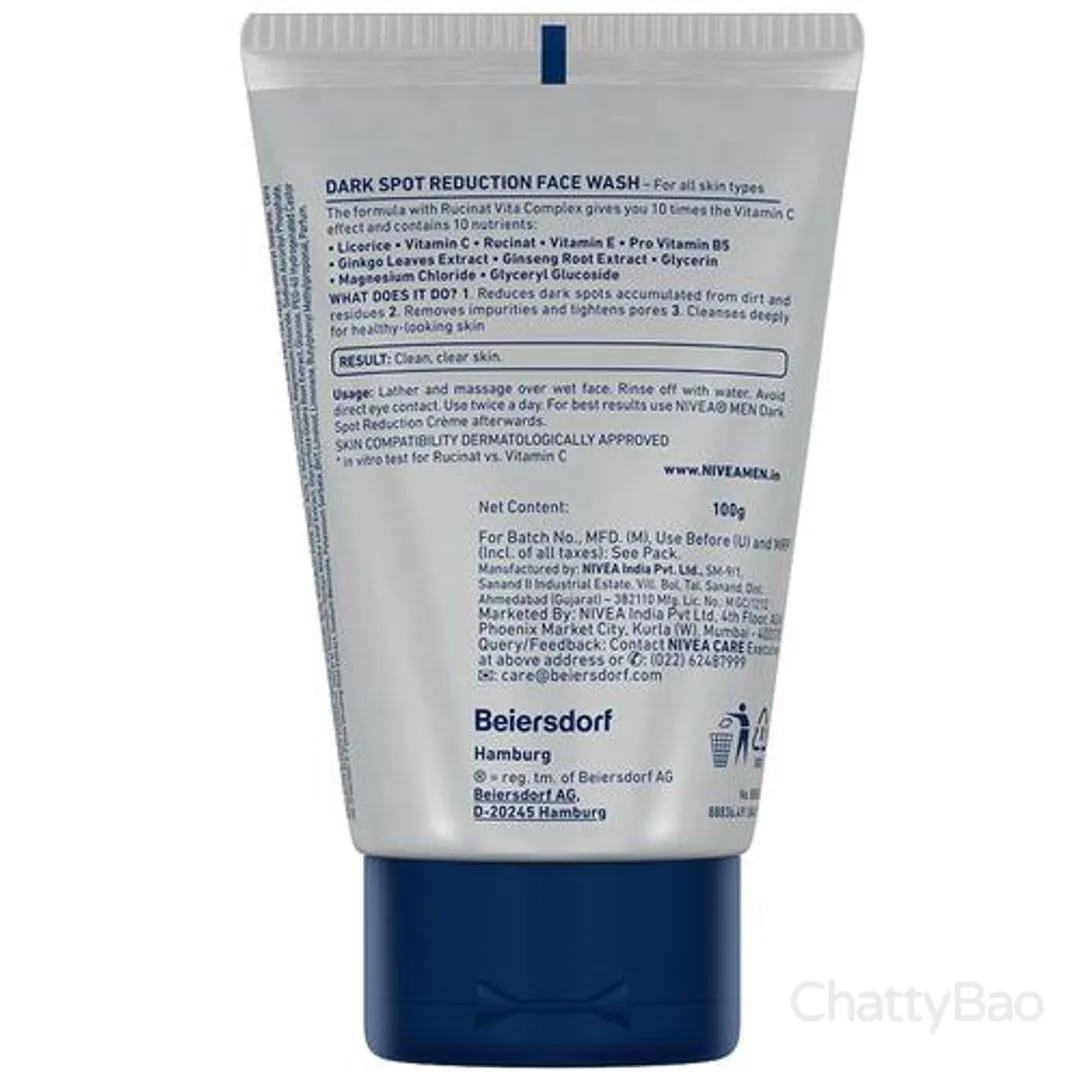 NIVEA MEN Dark Spot Reduction Face Wash 50 g view 2