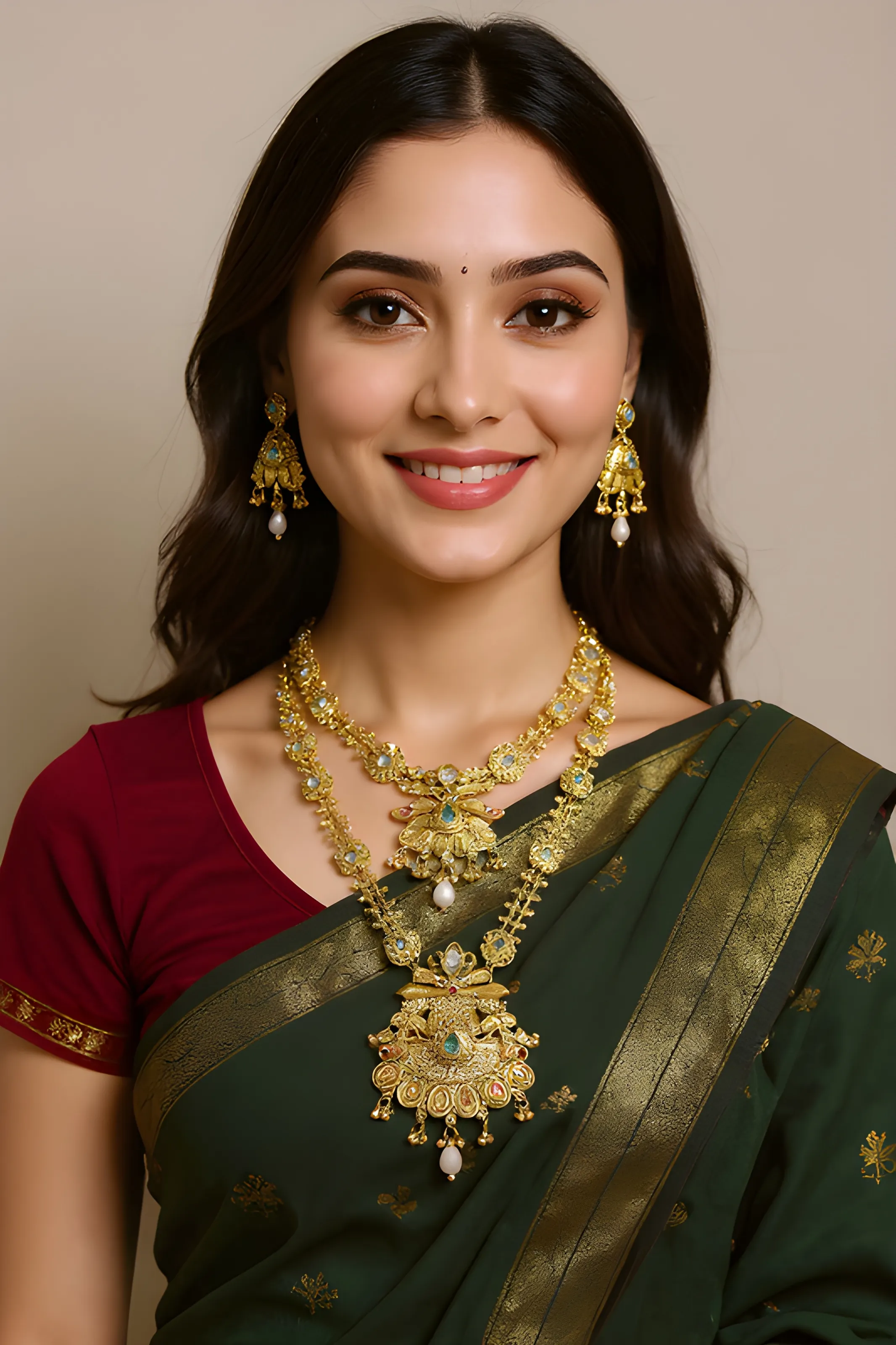 Gold Necklace Sets view 2