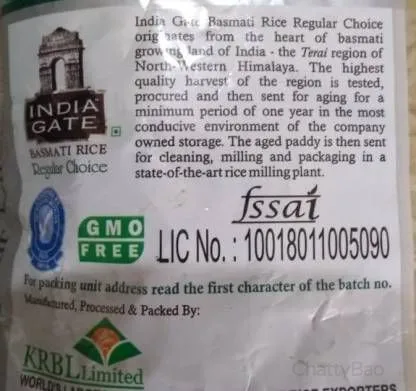 India Gate Basmati Rice - Regular Choice 1 Kg view 4