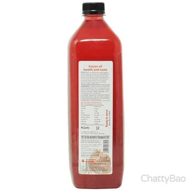 Alo Frut Anaar Juice With Aloe Vera 1 L view 2
