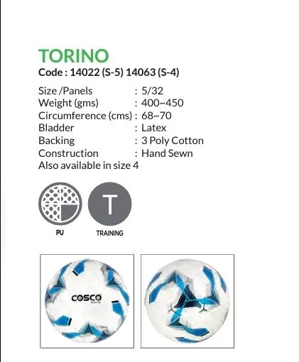 Cosco Torino Football Size-5 view 2