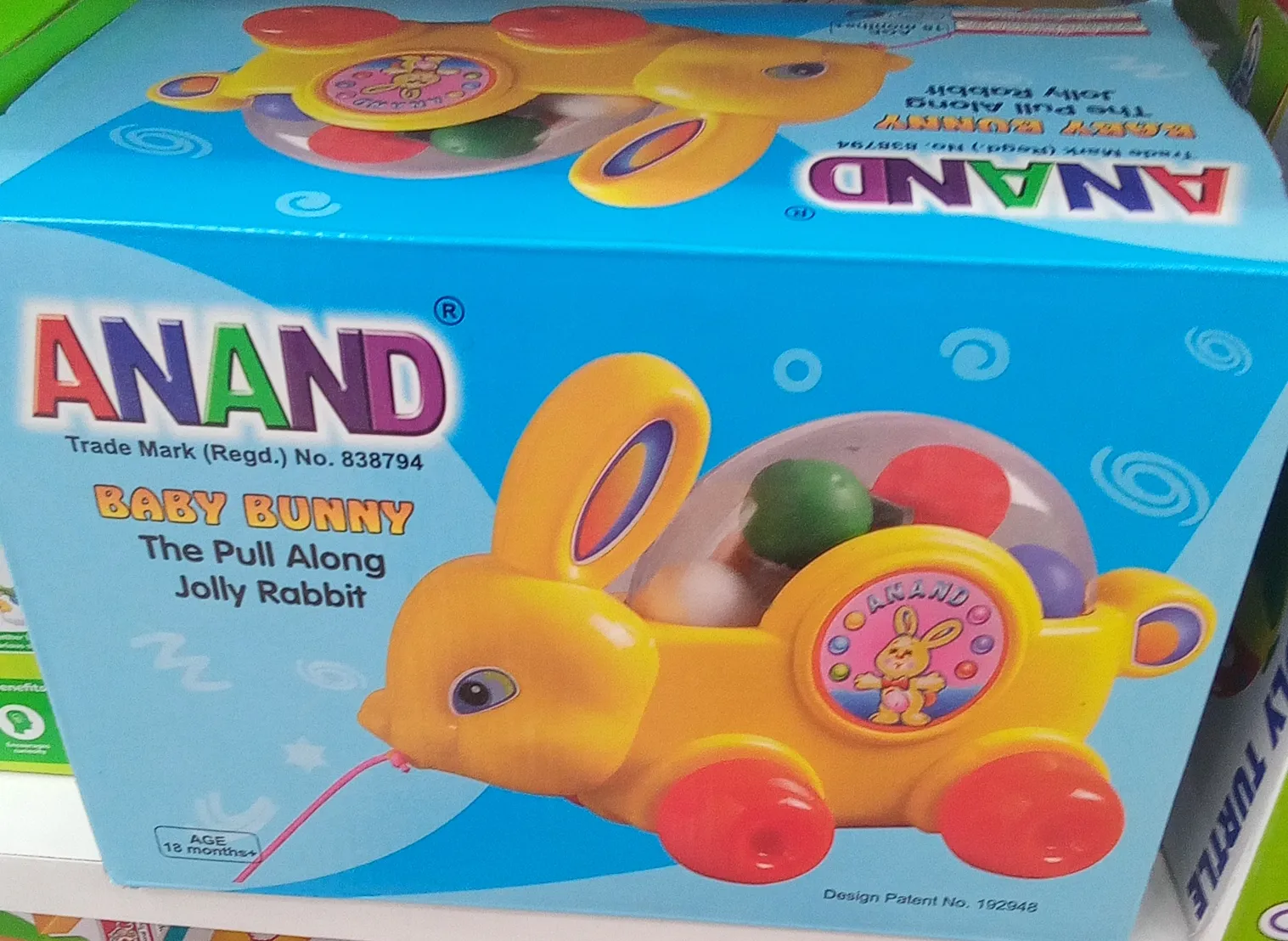 Anand Baby Bunny Jolly Rabbit view 2