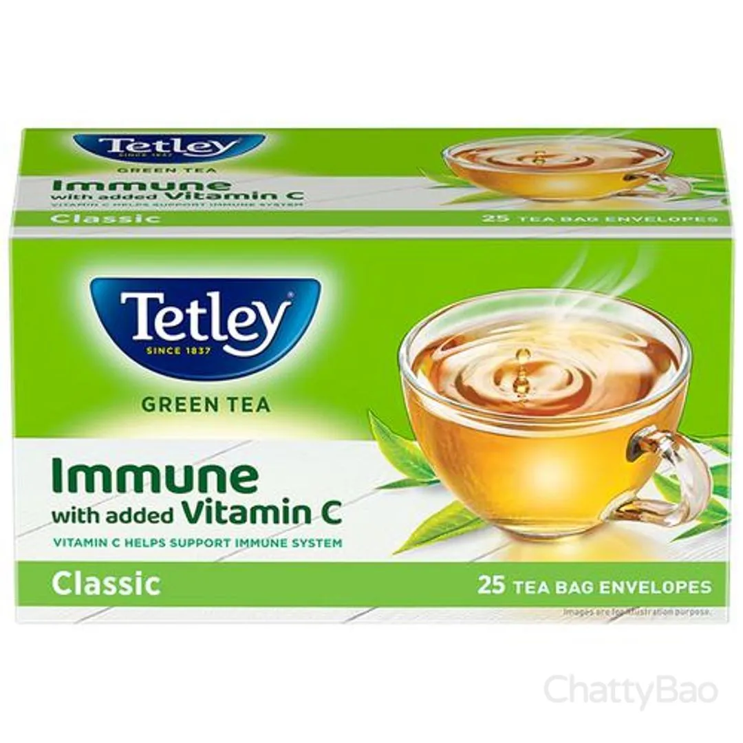 Tetley Green Tea - Classic 25 Pieces view 6