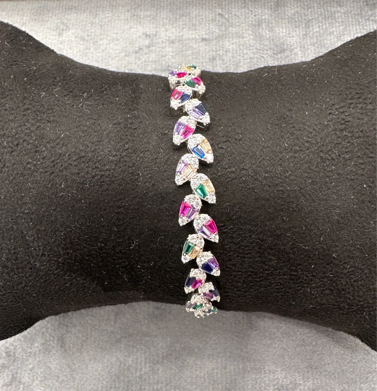 Multicolor Gemstone Bracelet view 4