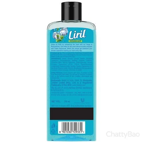 Liril Cooling Mint Body Wash 250 ml view 2