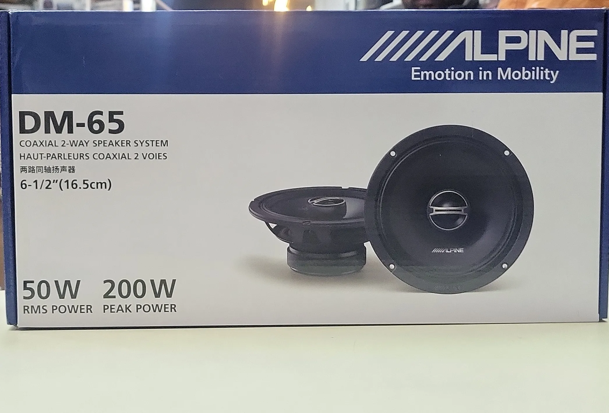 Alpine DM-65 Speaker System view 2