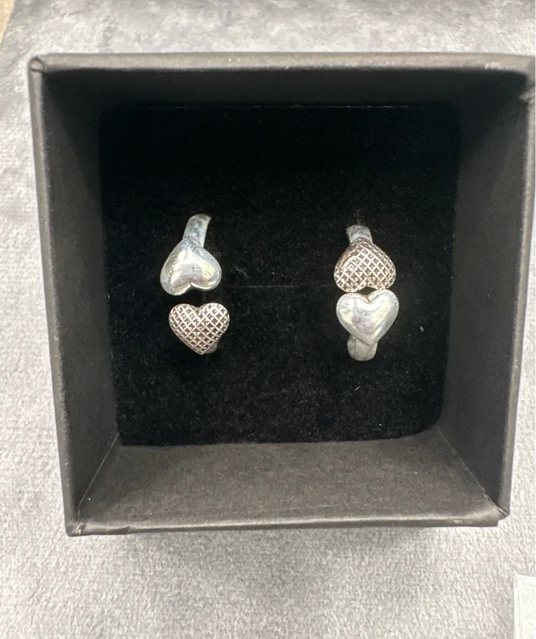 Silver Heart Toerings