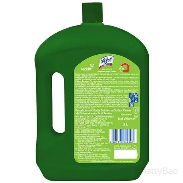 Lizol Surface & Floor Cleaner - Neem 2 L view 2