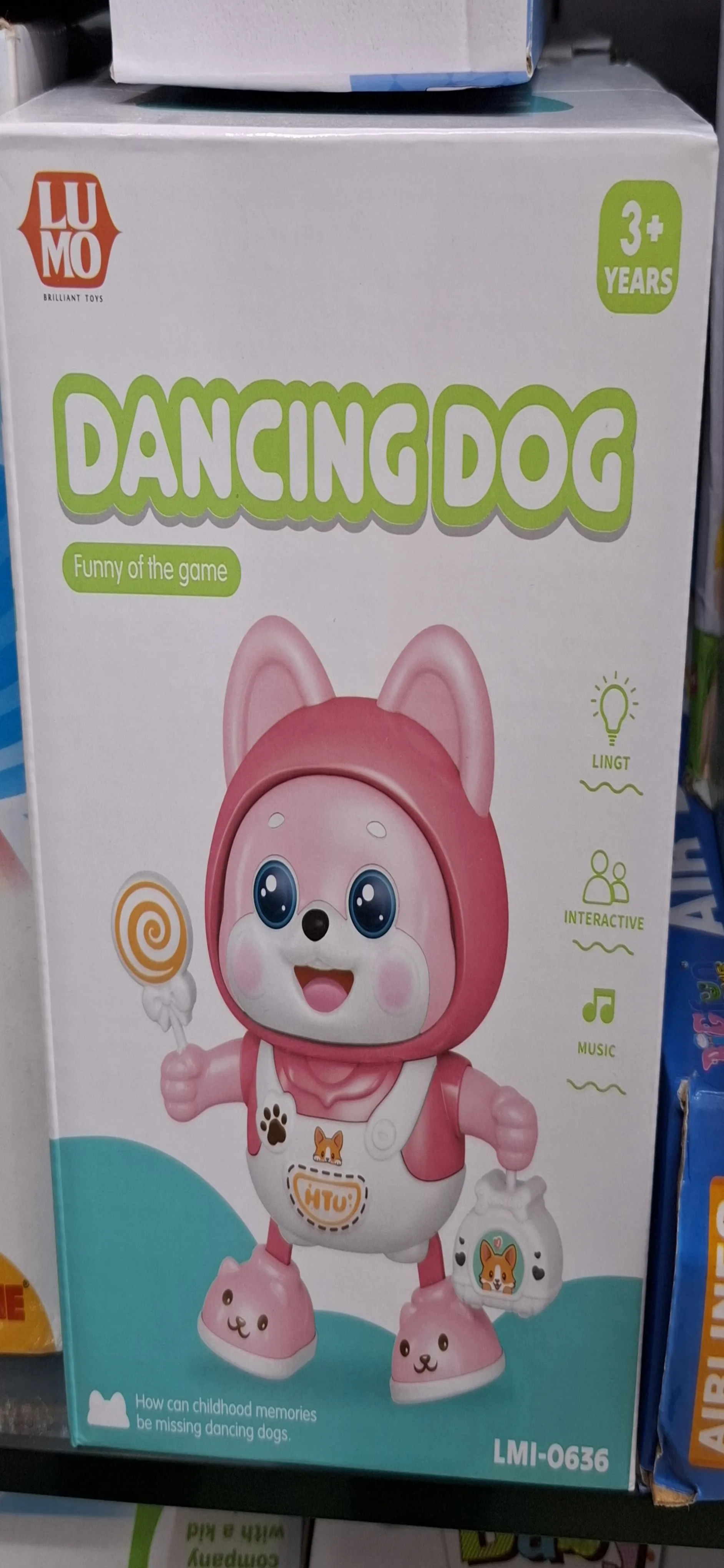 LUMO Dancing Dog view 2