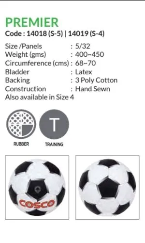 Cosco Premier Football Size-5 view 2