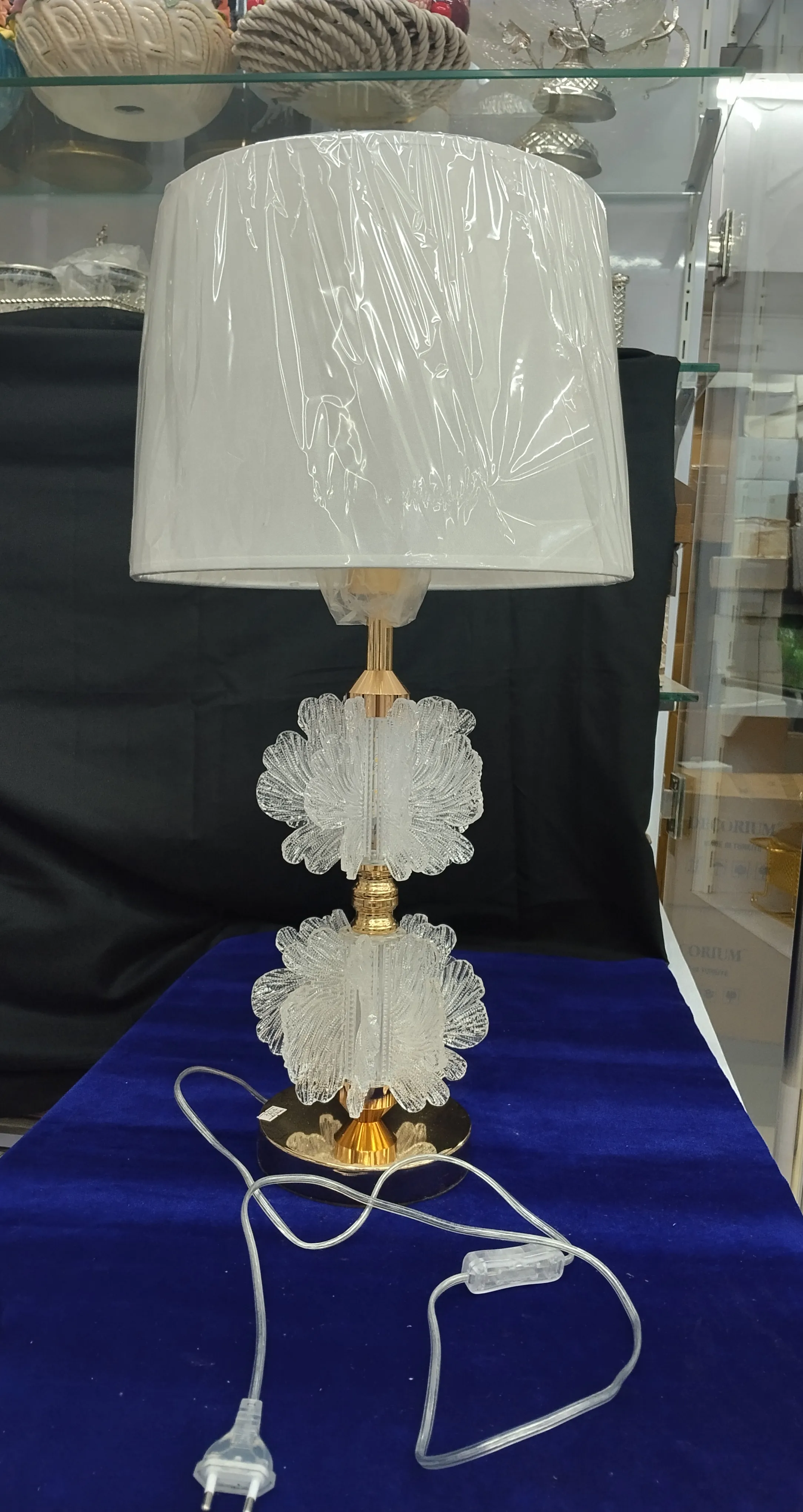 Crystal Table Lamp view 2
