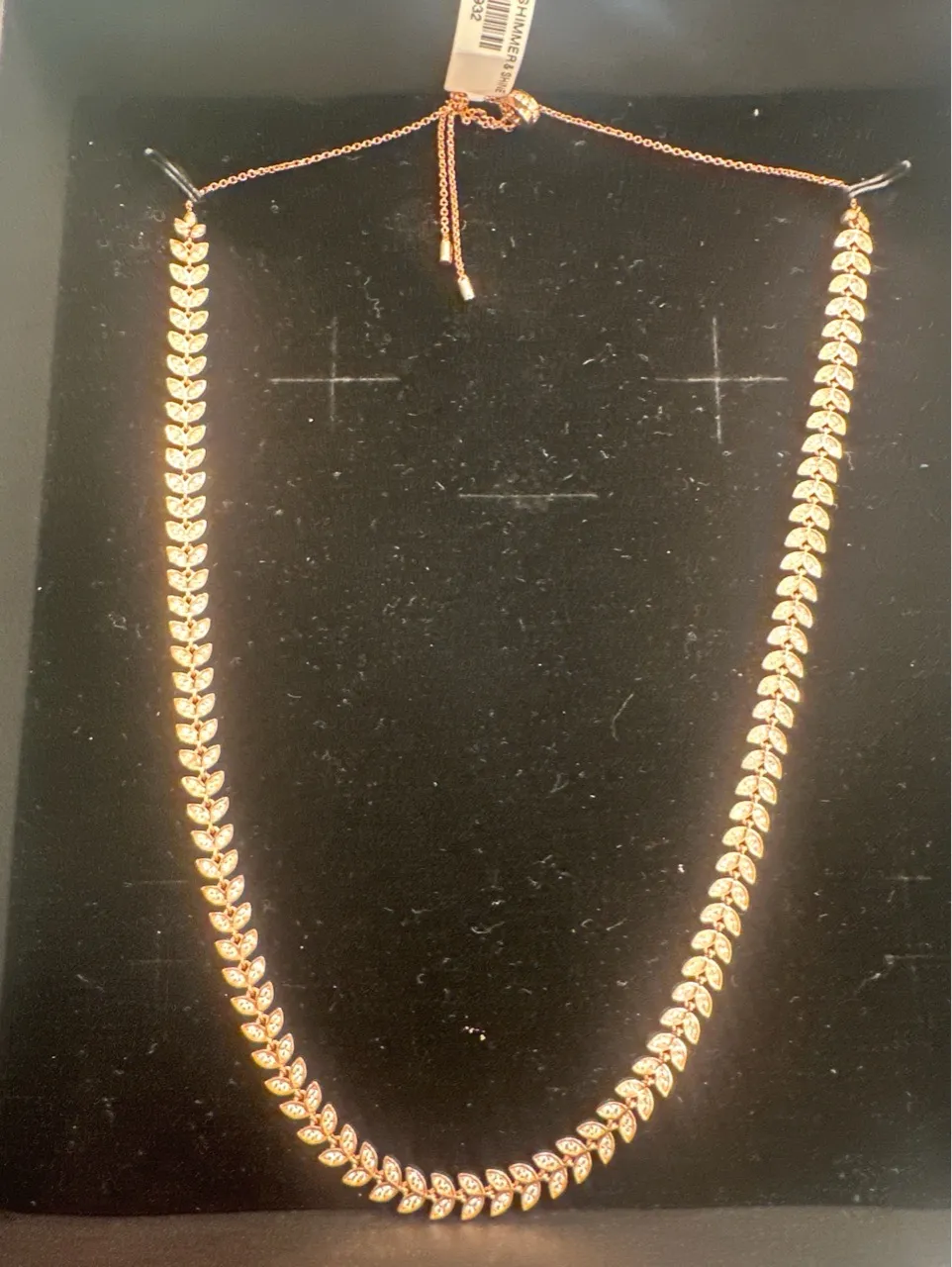 Shimmer & Shine Rose Gold Necklace view 2