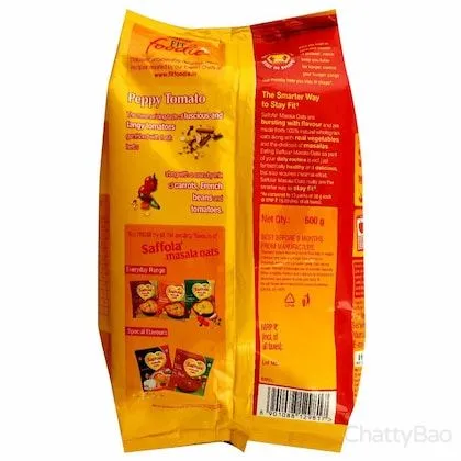 Saffola Masala Oats - Peppy Tomato 500 g view 2