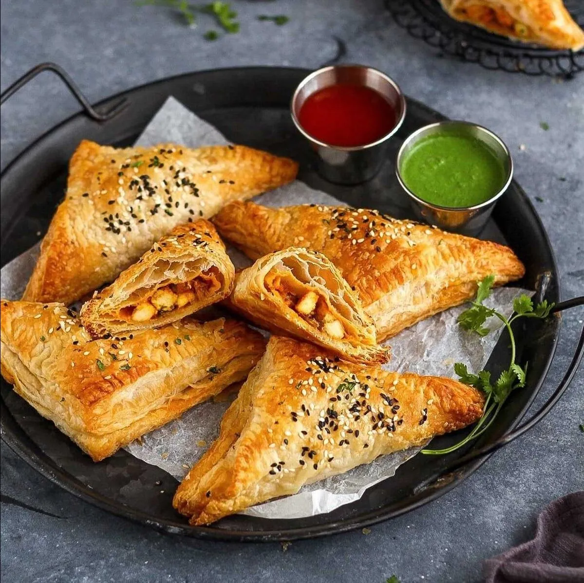 Paneer Chilli Paties view 2