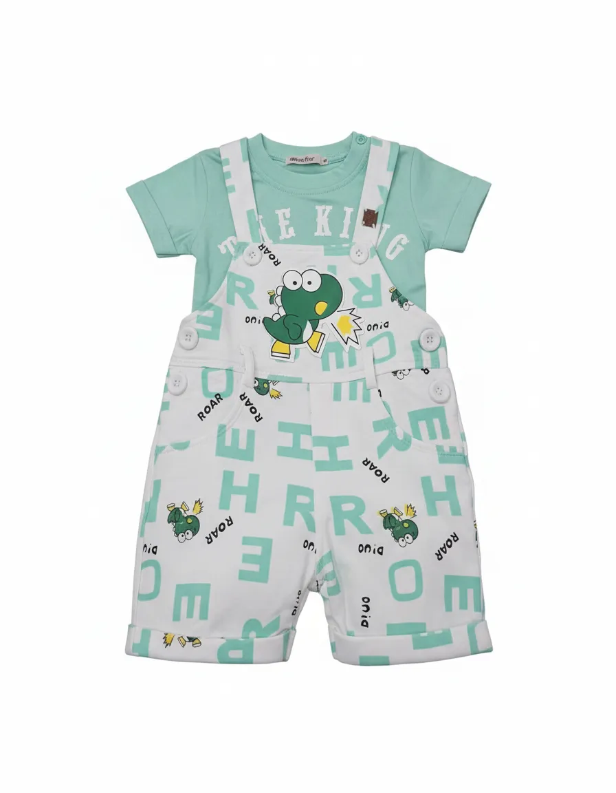 Kids Dungaree Set view 2