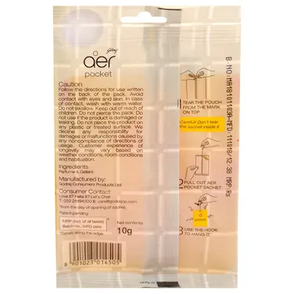 Aer Pocket Bright Tangy Delight Bathroom Freshener 10 g view 2