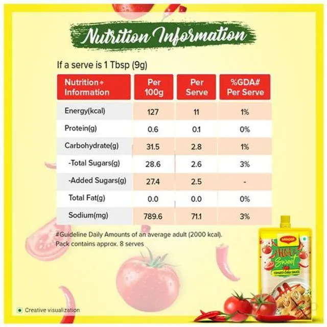 Maggi Hot & Sweet - Tomato Chilli Sauce 80 g view 3