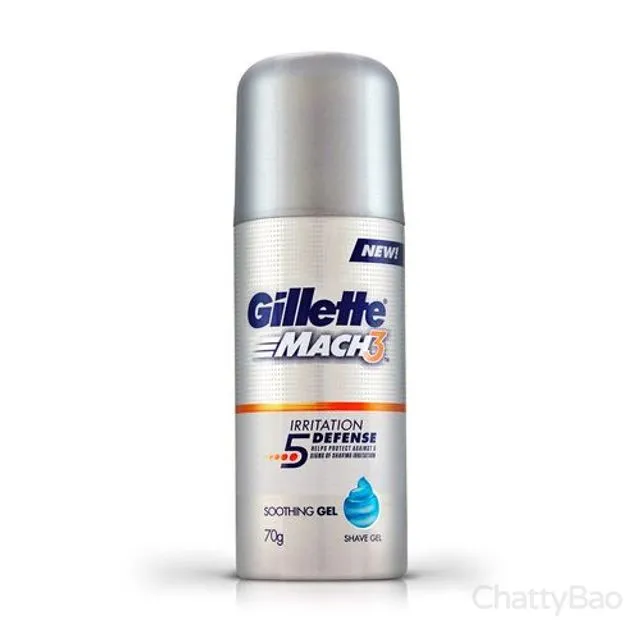Gillette Shave Gel Series Sensitive 3x 70 g view 2