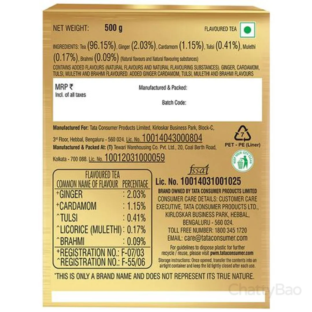 Tata Tea Gold Care 500 g view 2