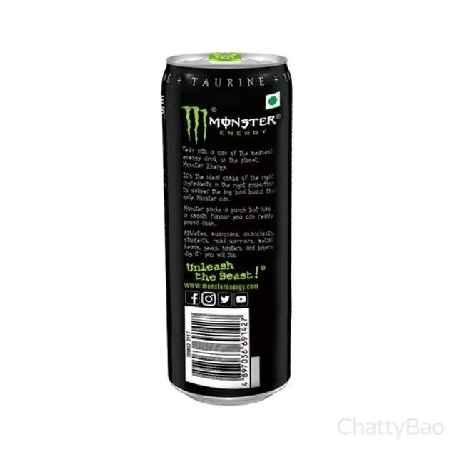 Monster Energy Drink 350 ml view 2