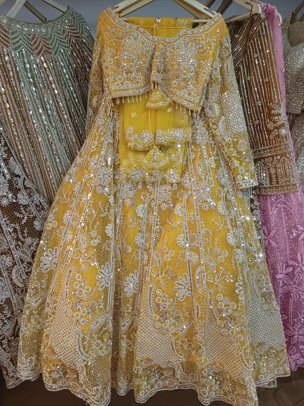 Embroidered Party Wear Lehenga view 2