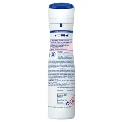 Nivea Whitening Smooth Skin Deodorant 150 ml view 2