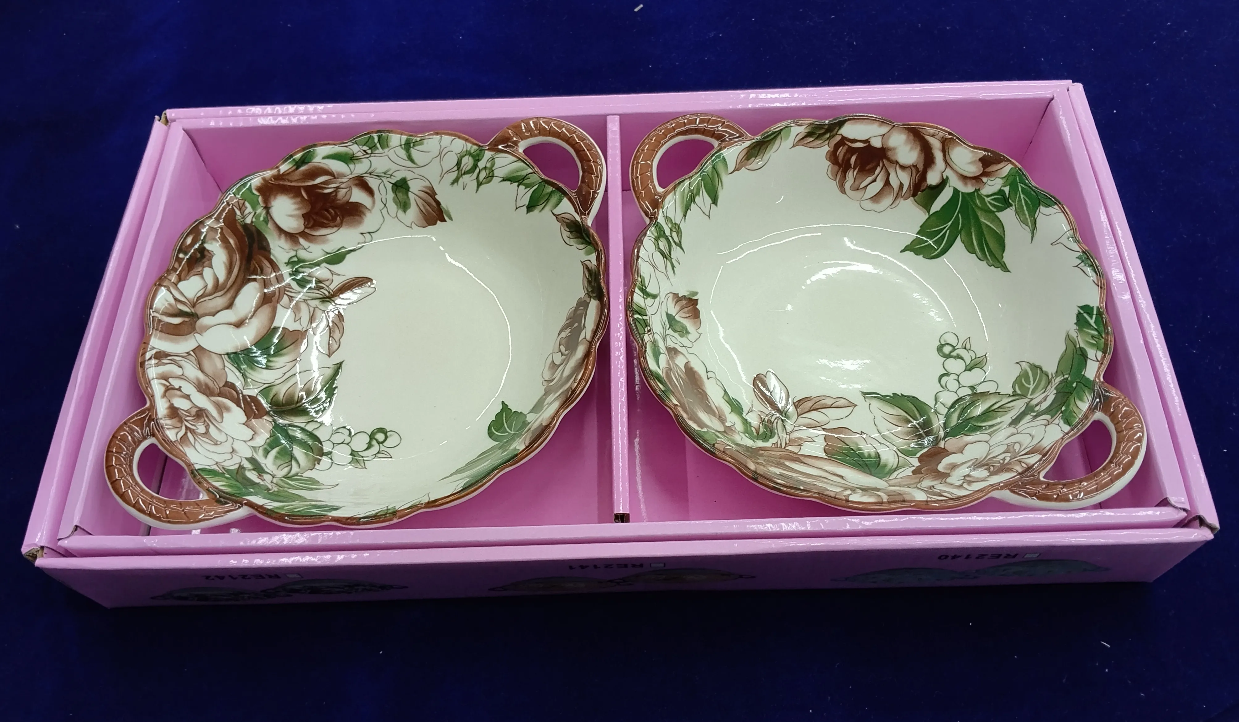 Ornate Floral Bowls view 2