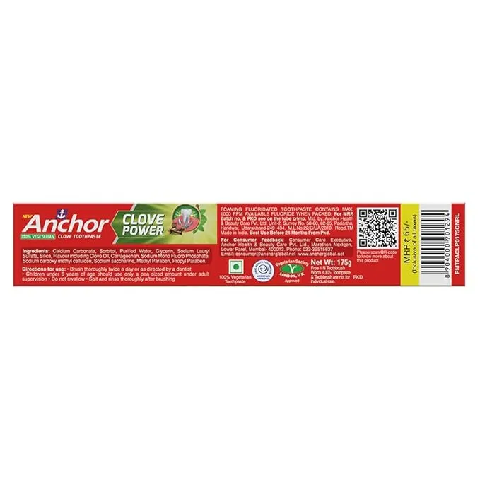 Anchor Clove Power Toothpaste 175 g view 2