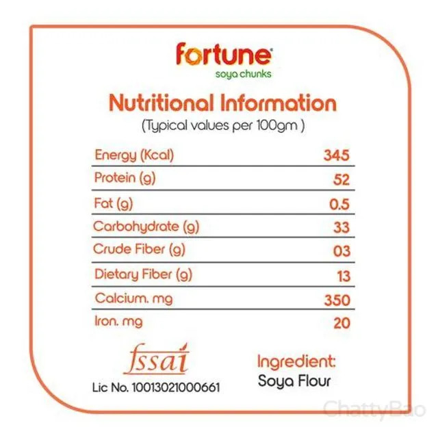 Fortune Soya Granules 200 g view 3