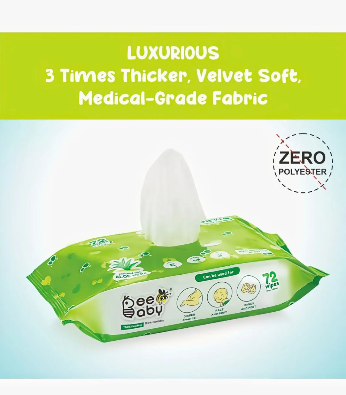 Bee Baby Fresh Baby Wet Wipes view 4