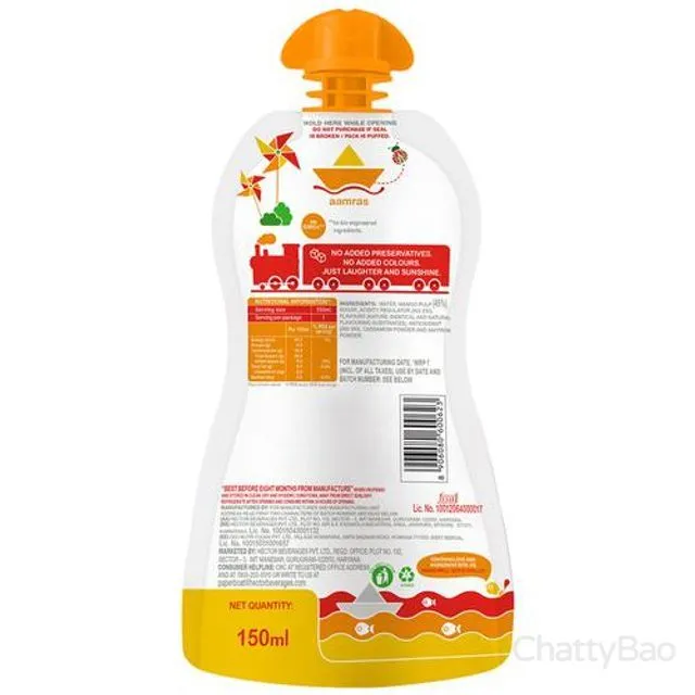 Paper Boat Aamras 150 ml view 2
