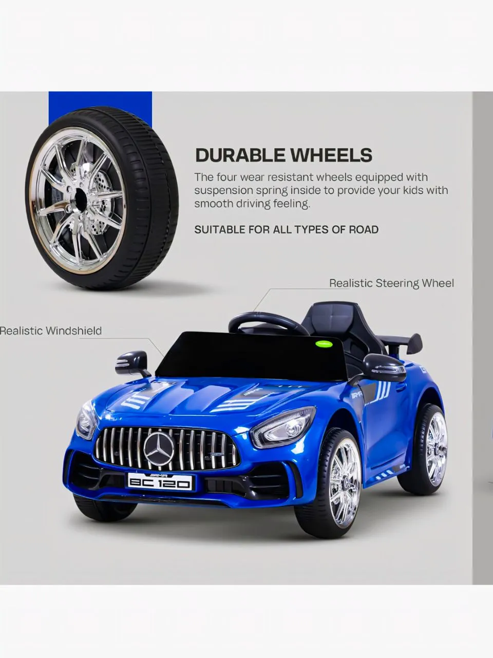 Mercedes-Benz Kids Ride-On Car view 6