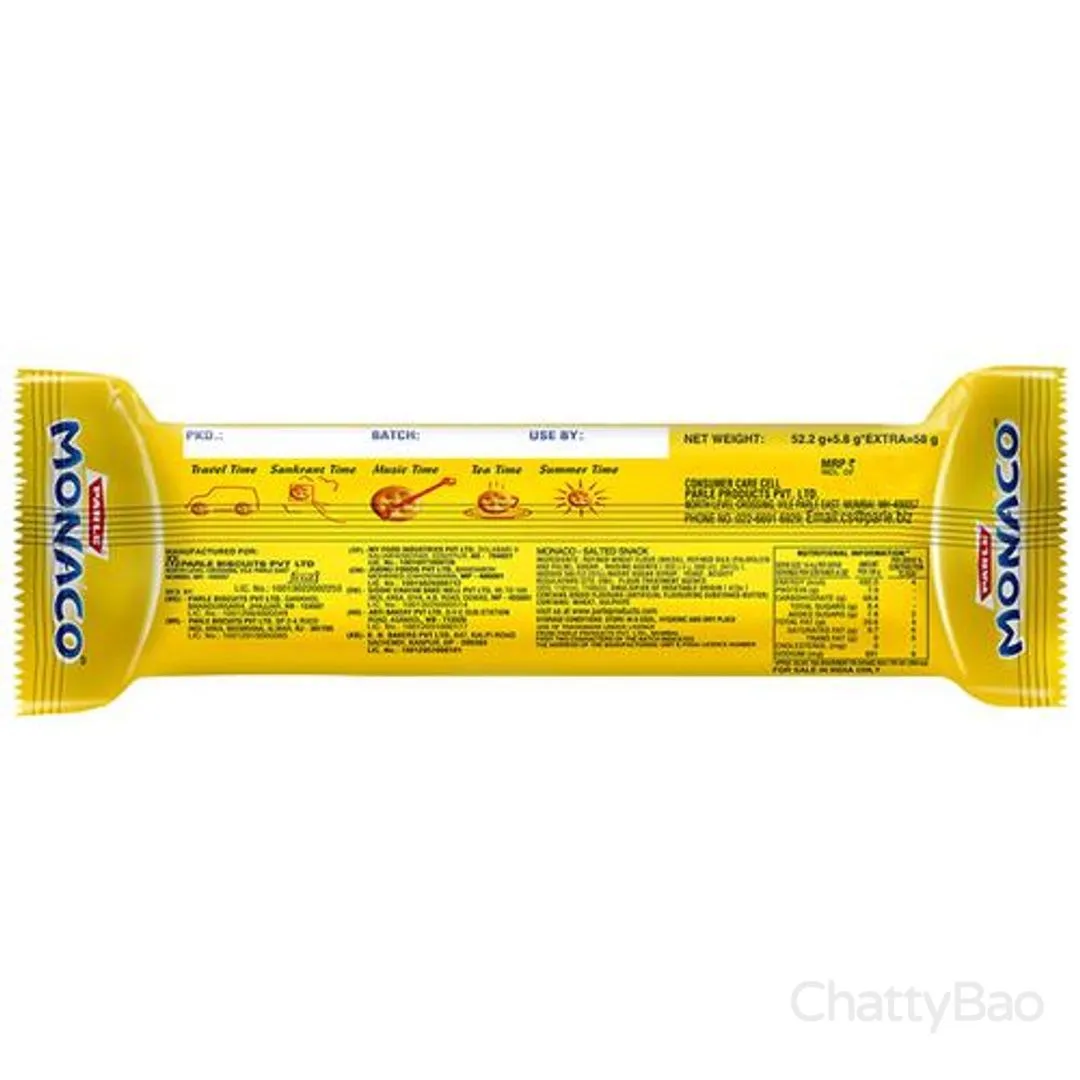 Parle Monaco 58 g view 2