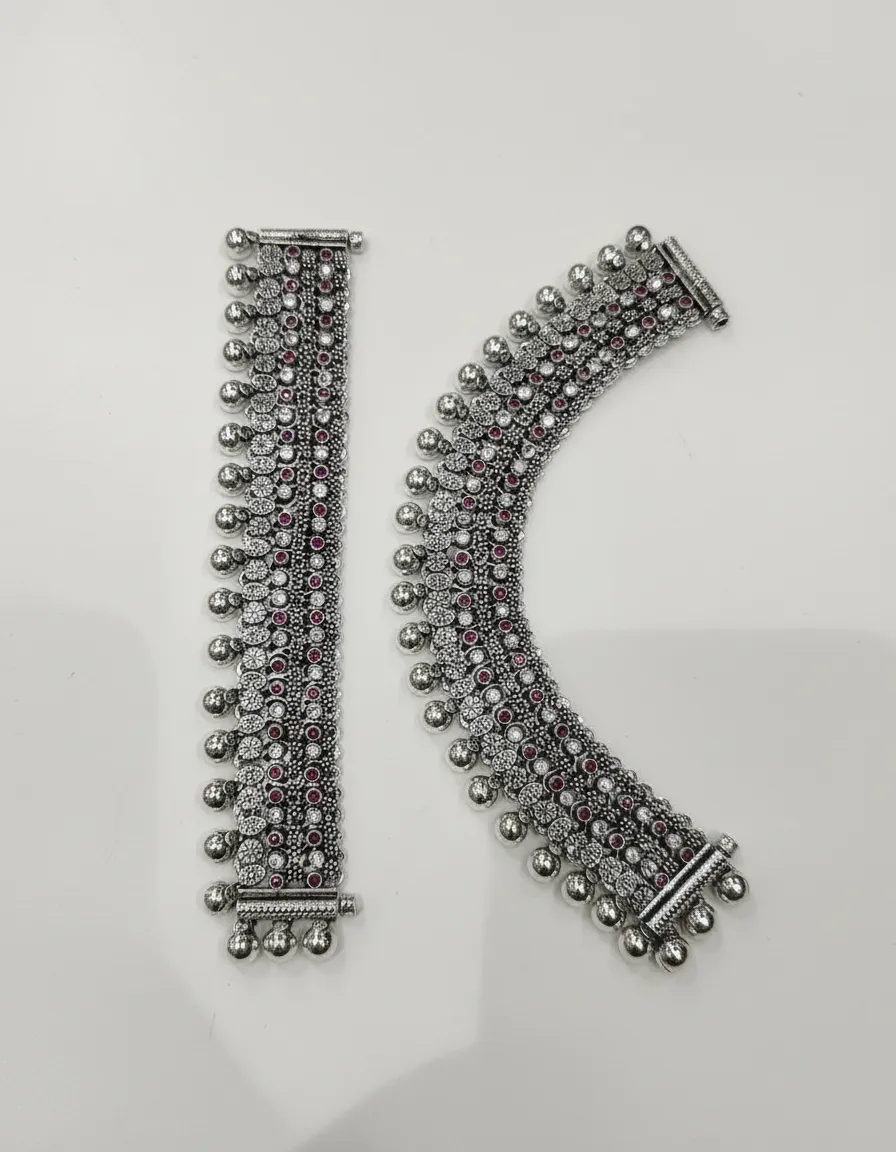Silver Payal view 2