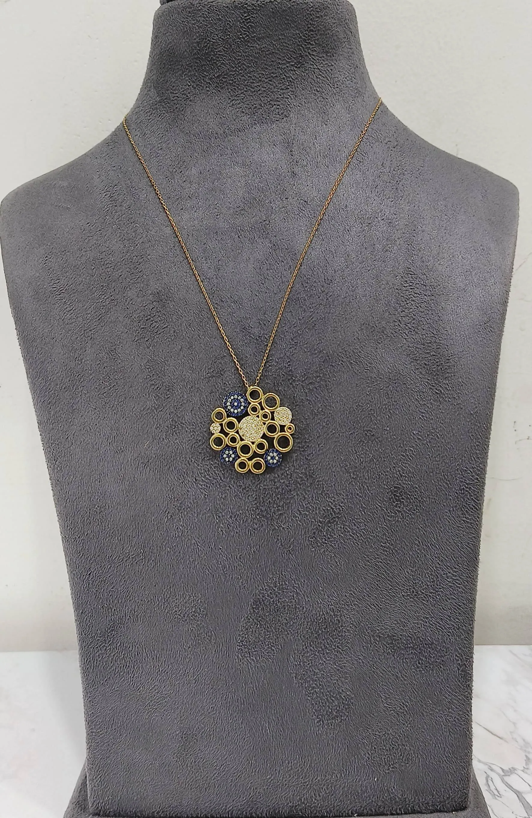 Golden Geometric Pendant (AVSPD-06) view 4