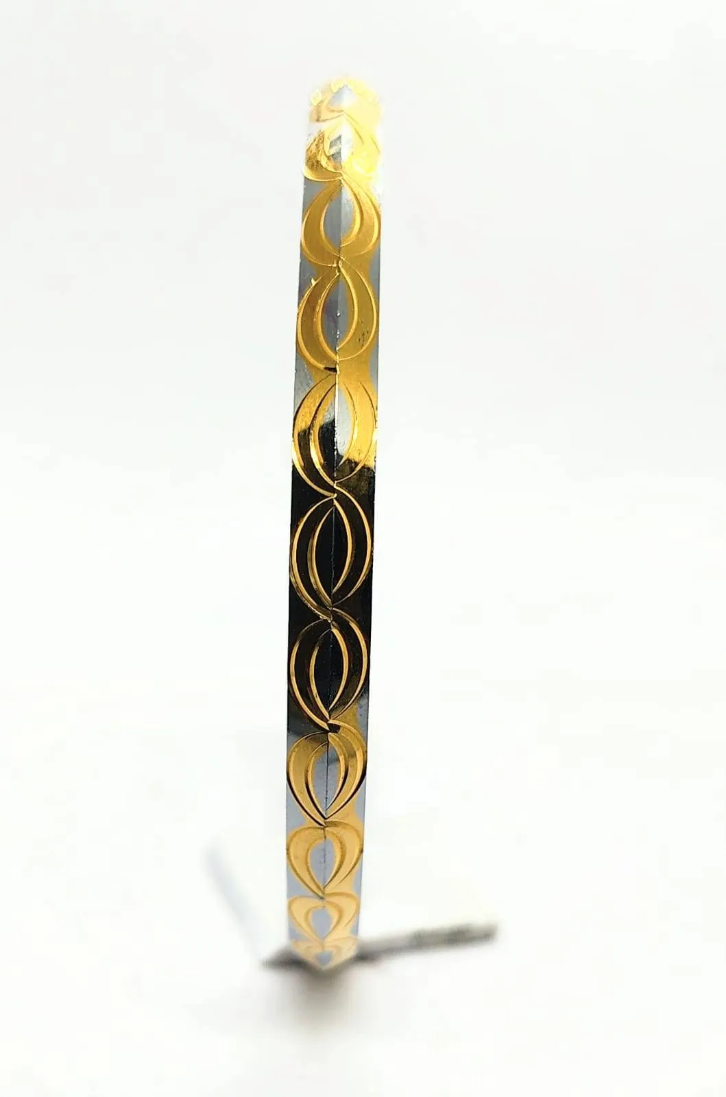 Dual-Tone Infinity Silver Kada (AVKD-69) view 2