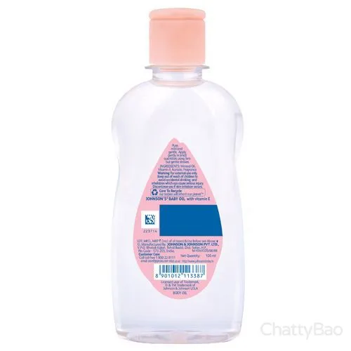 Johnson's Baby Oil 100 ml view 3