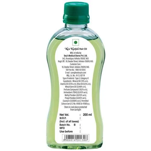 Keo Karpin Hair Oil Non Sticky With & Olive Oil 300 ml view 2
