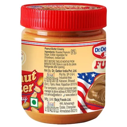 Dr. Oetker Funfoods Creamy Peanut Butter 400 g view 2