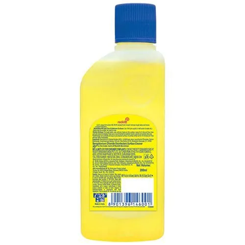 Lizol Disinfectant Surface & Floor Cleaner - Citrus 200 ml view 2