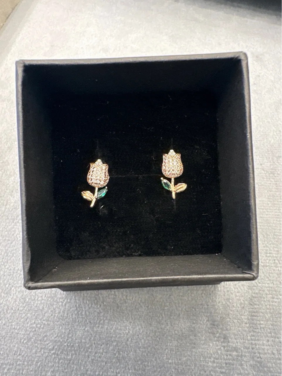 Tulip Bloom Earrings view 2