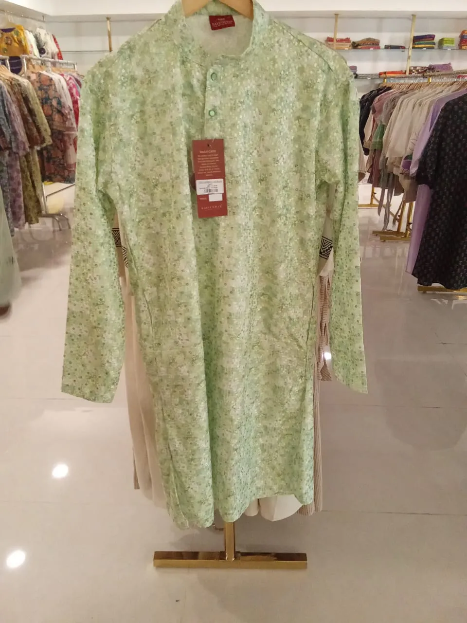 Fabindia Silk Blend Kurta view 2