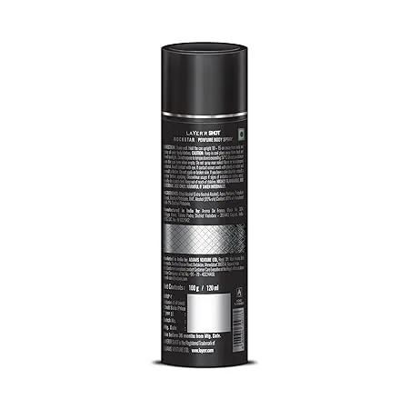 Layer Men Shot Rockstar Perfume 120 ml view 2
