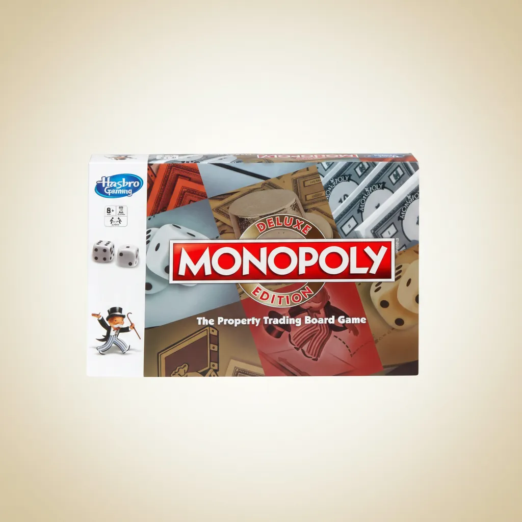 Monopoly Deluxe Edition Board Game, Fantasy Board Game, Games & Puzzles for Friends and Family, Board game for Boys and Girls Ages 8 years+ view 5