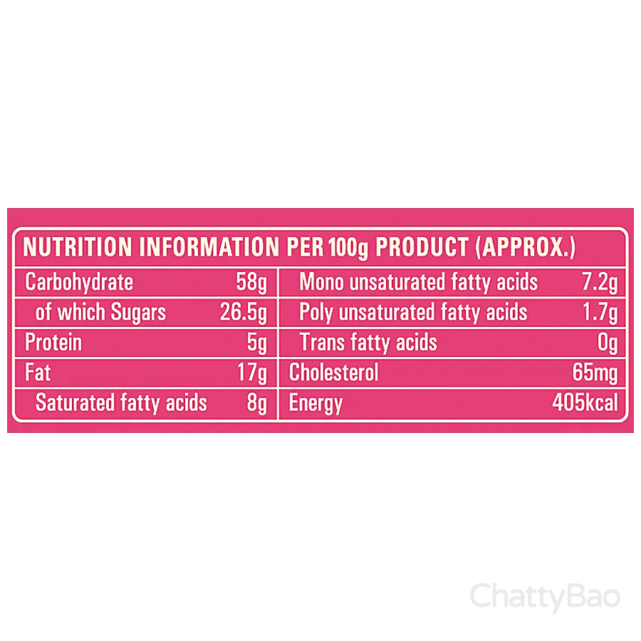 Britannia Gobbles Fruity Fun Cake 110 g view 3